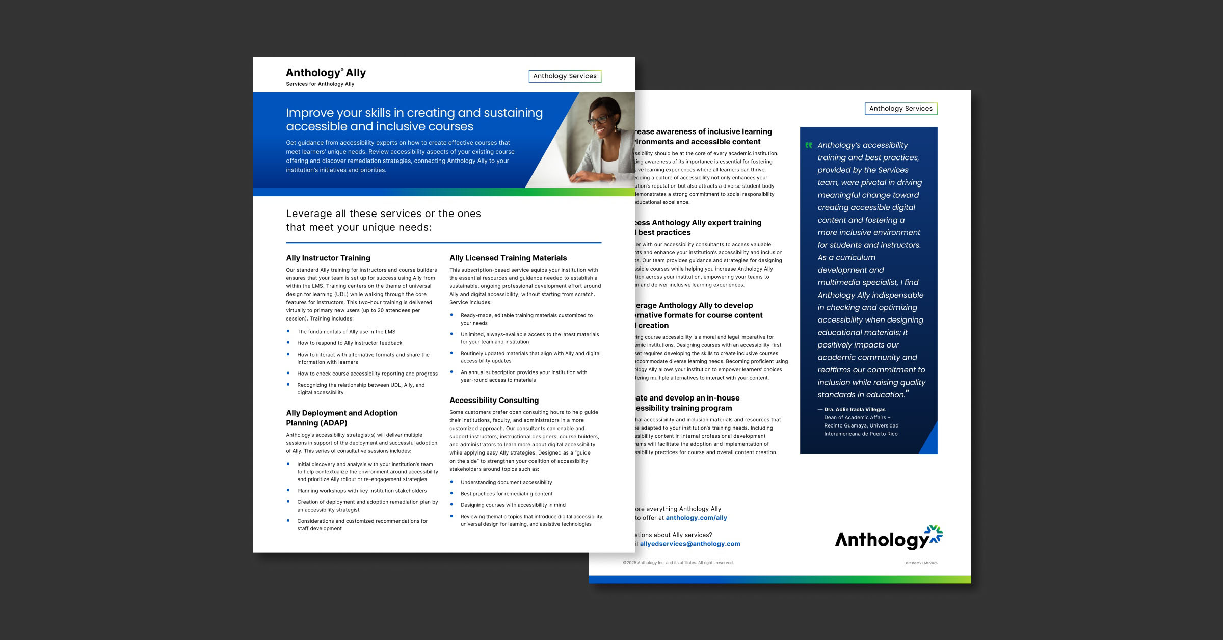 Preview of the datasheet over a gray background